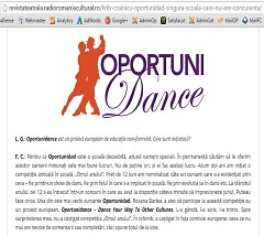 Oportunidance Project